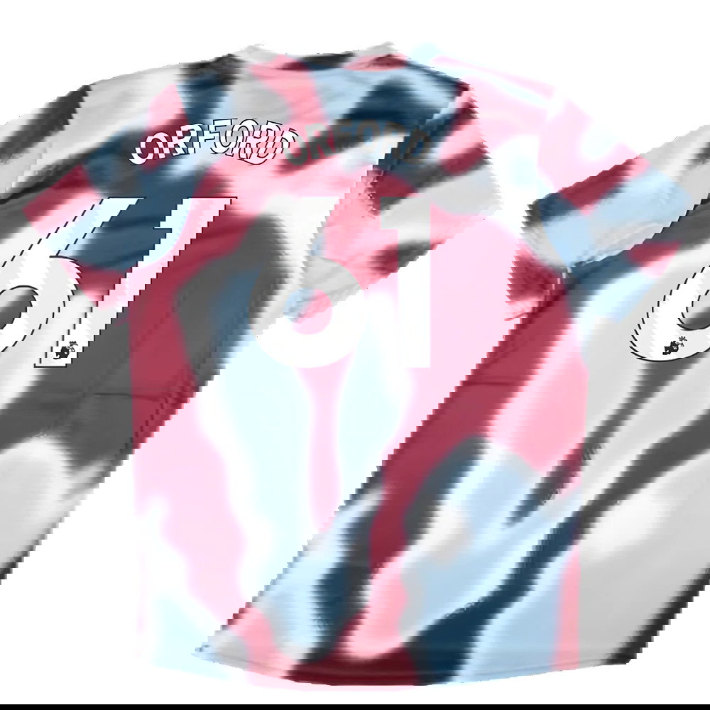 2024-2025 West Ham Warm Up Jersey (New Claret) (Orford 61)