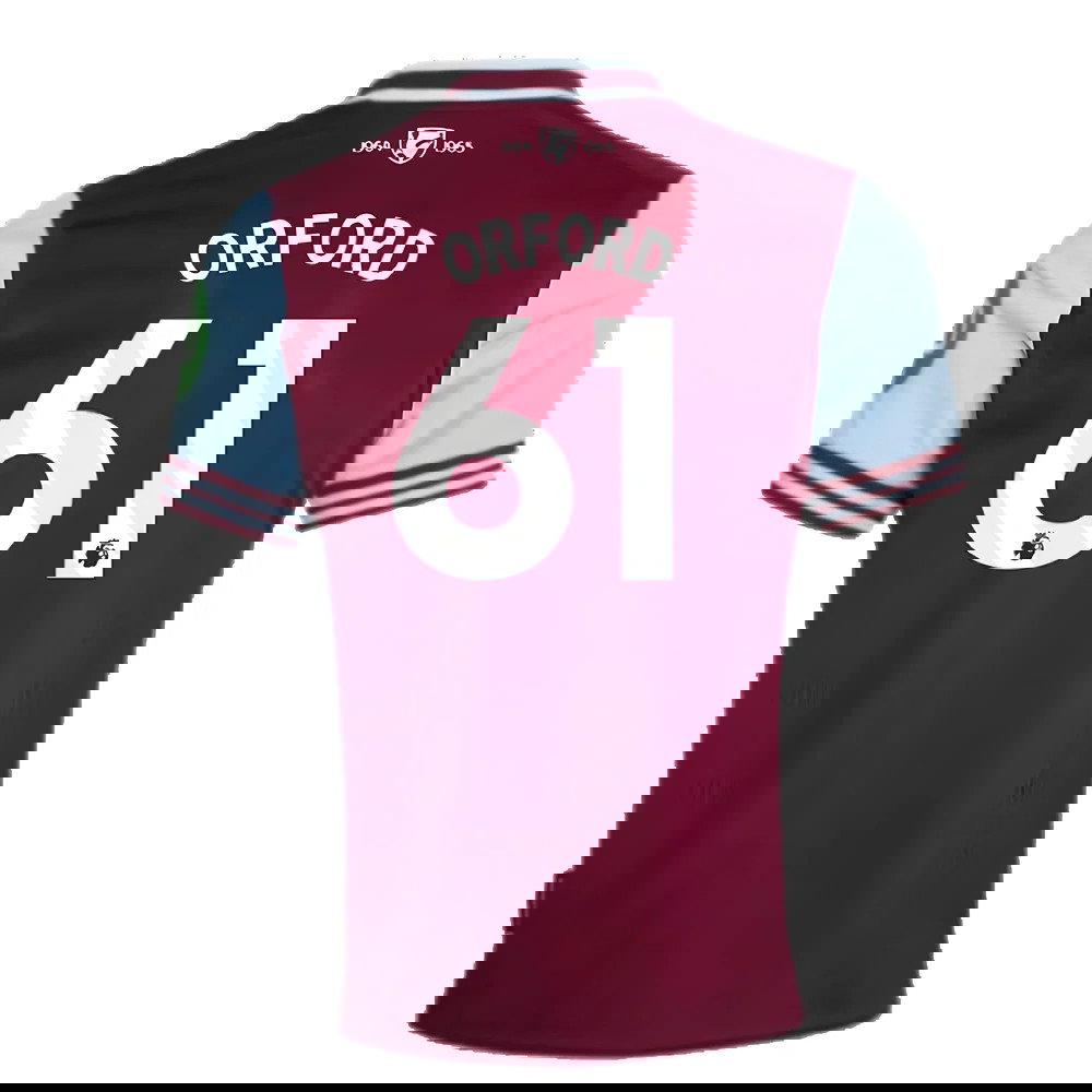 2024-2025 West Ham Home Shirt (Orford 61)