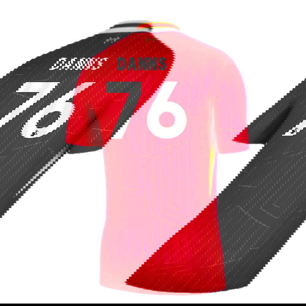 2024-2025 Liverpool Home Shirt (Danns 76)