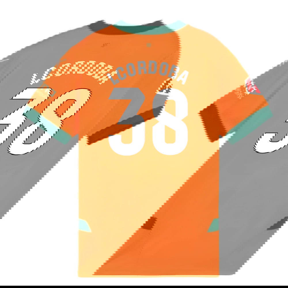 2024-2025 Valencia Third Shirt (I.Cordoba 38)