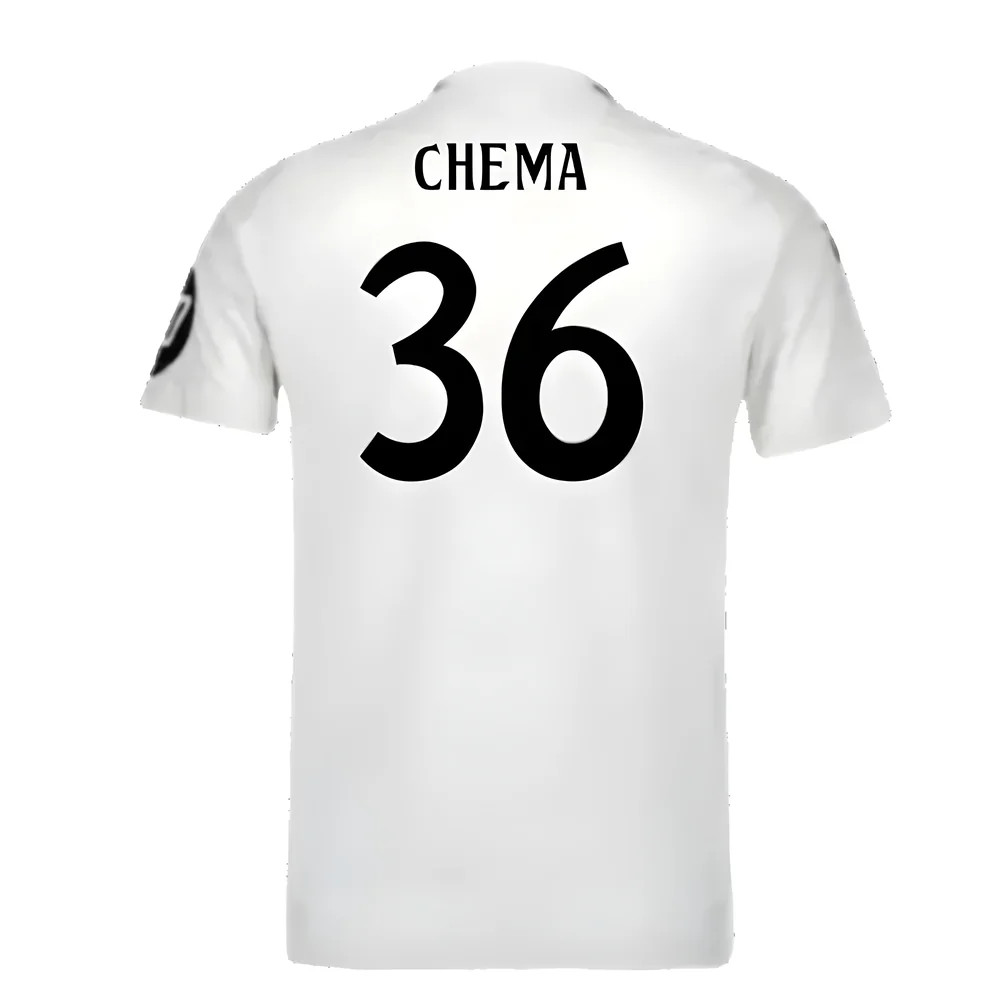 2024-2025 Real Madrid Authentic Home Shirt (Chema 36)