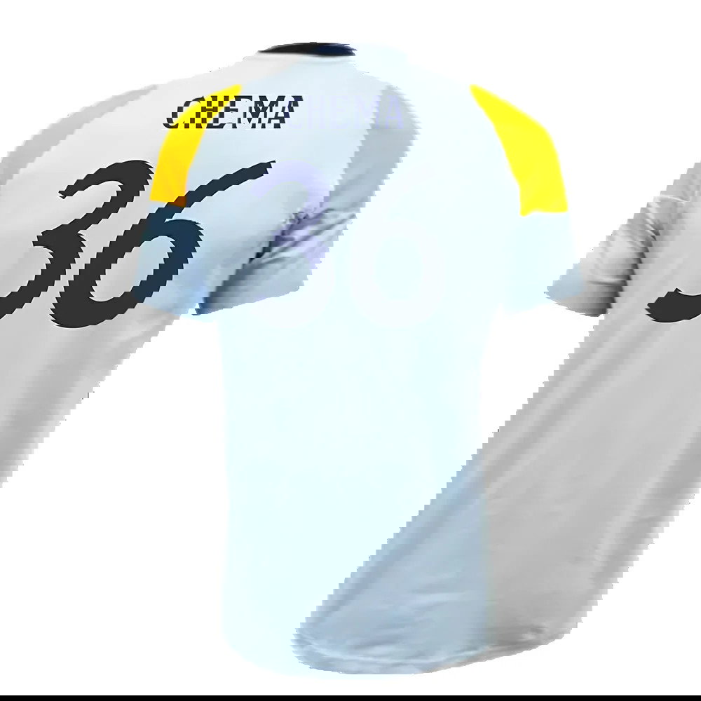 2024-2025 Real Madrid Training Tee (Glow Blue) (Chema 36)