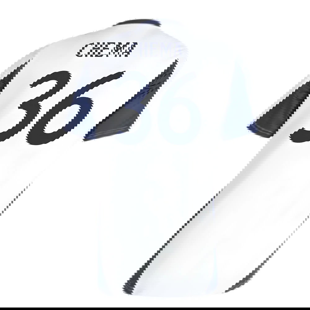 2024-2025 Real Madrid Training Tee (White) (Chema 36)