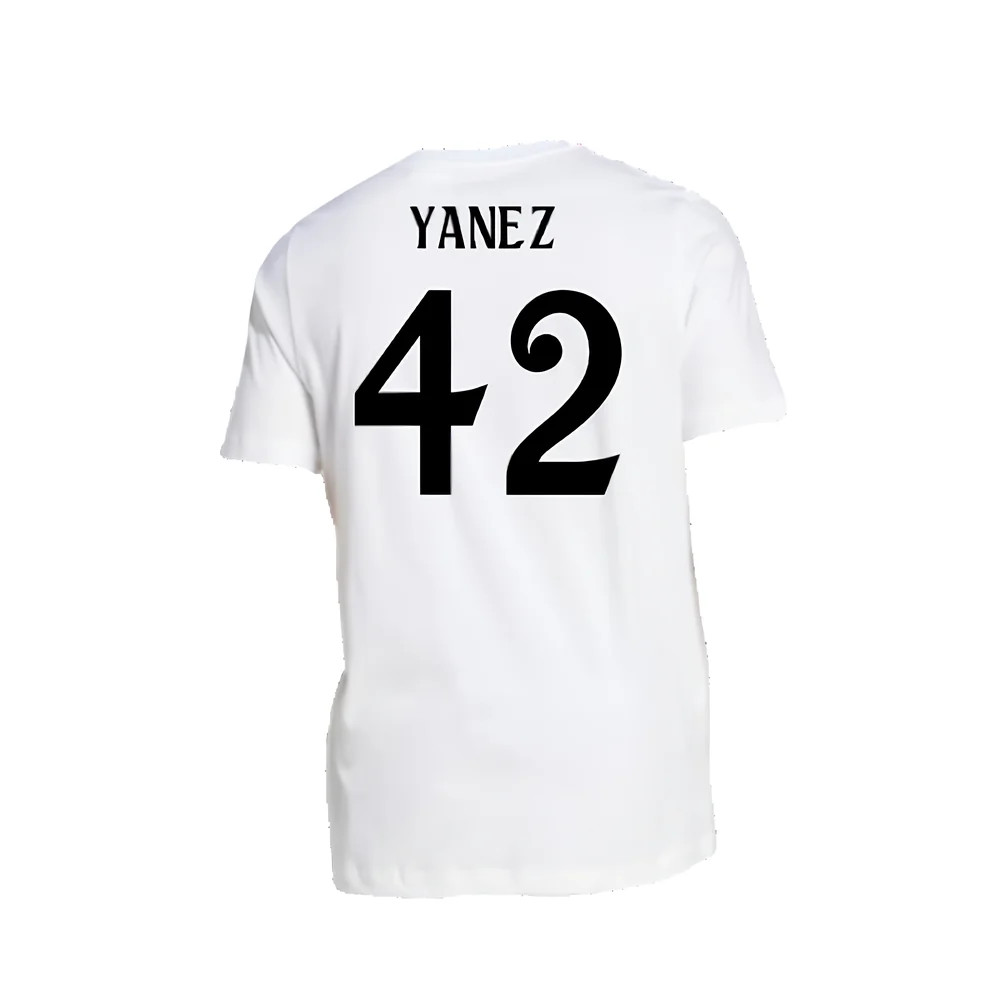 2024-2025 Real Madrid DNA Graphic Tee (White) (Yanez 42)