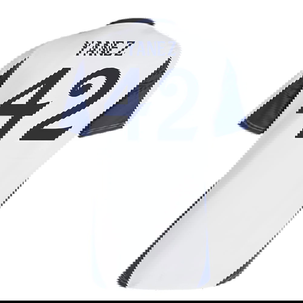 2024-2025 Real Madrid Training Shirt (White) (Yanez 42)
