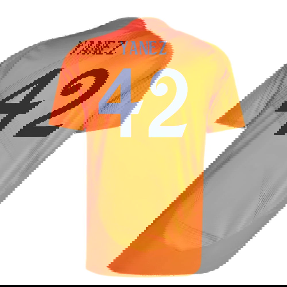 2024-2025 Real Madrid Authentic Away Shirt (Yanez 42)