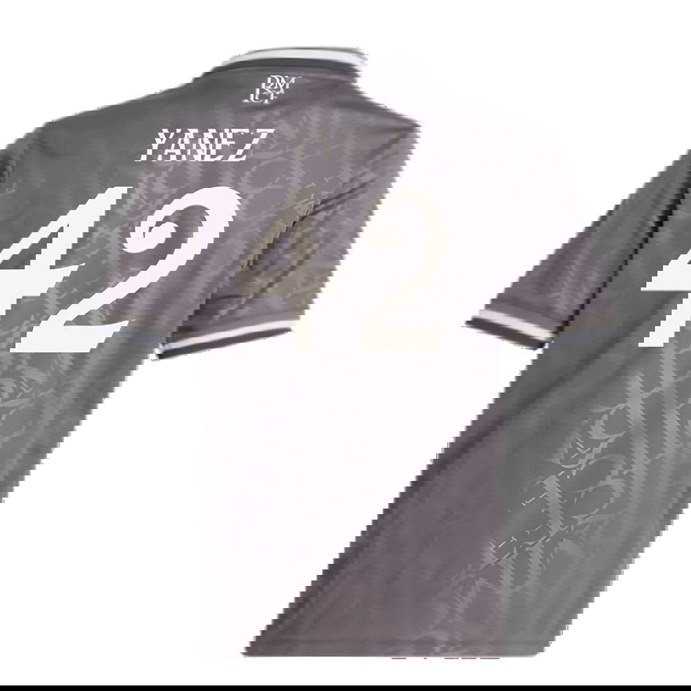 2024-2025 Real Madrid Third Shirt (Kids) (Yanez 42)