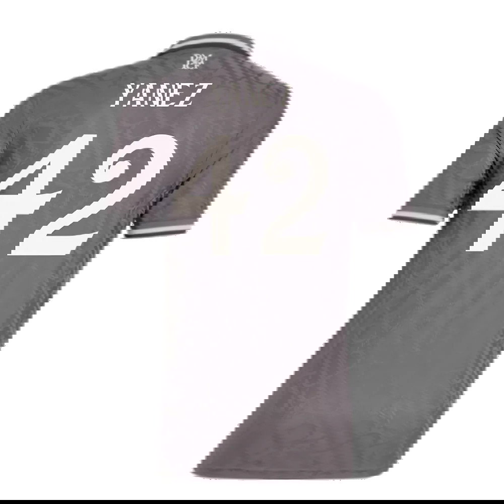 2024-2025 Real Madrid Third Shirt (Yanez 42)