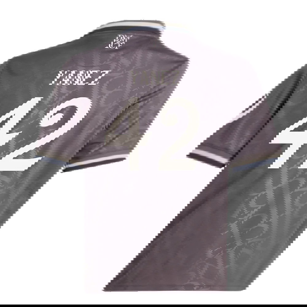 2024-2025 Real Madrid Third Youth Kit (Yanez 42)