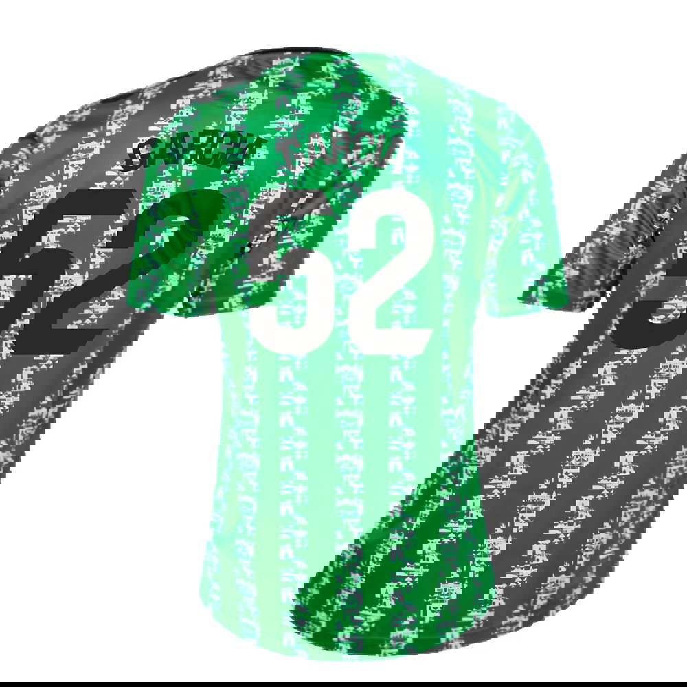 2024-2025 Real Betis Pre Game Jersey (Green) (Garcia 52)