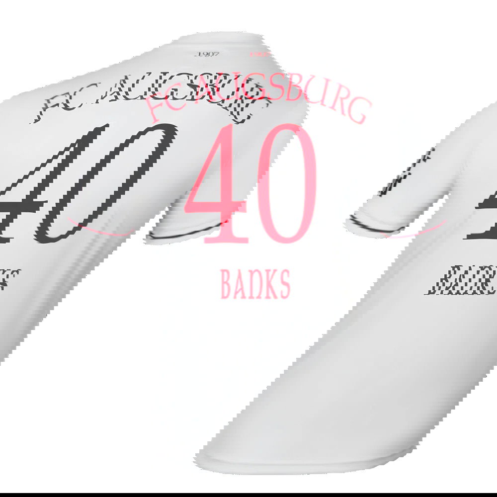 2024-2025 FC Augsburg Home Shirt (Banks 40)