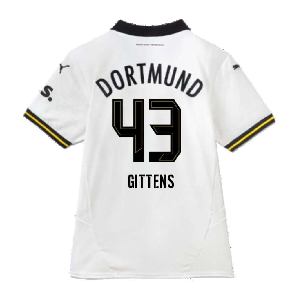 2024-2025 Borussia Dortmund Third Shirt (Gittens 43)