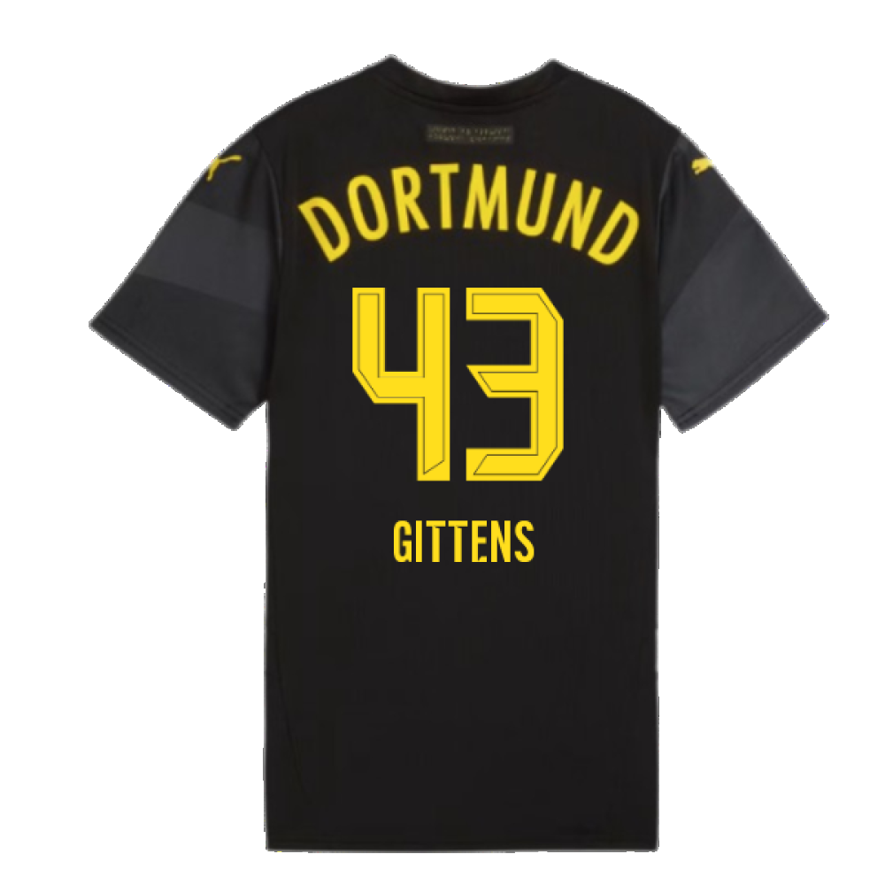 2024-2025 Borussia Dortmund Away Shirt (Ladies) (Gittens 43)