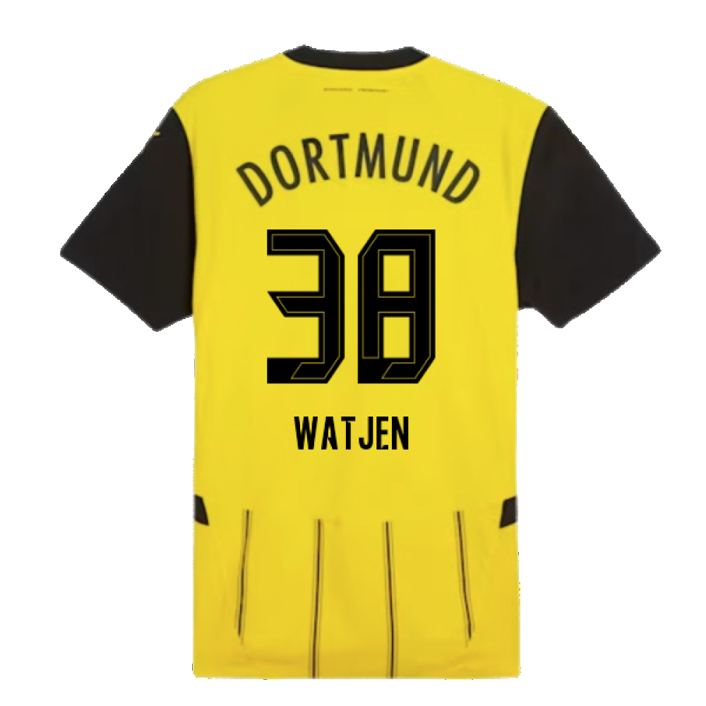 2024-2025 Borussia Dortmund Authentic Home Shirt (Watjen 38)
