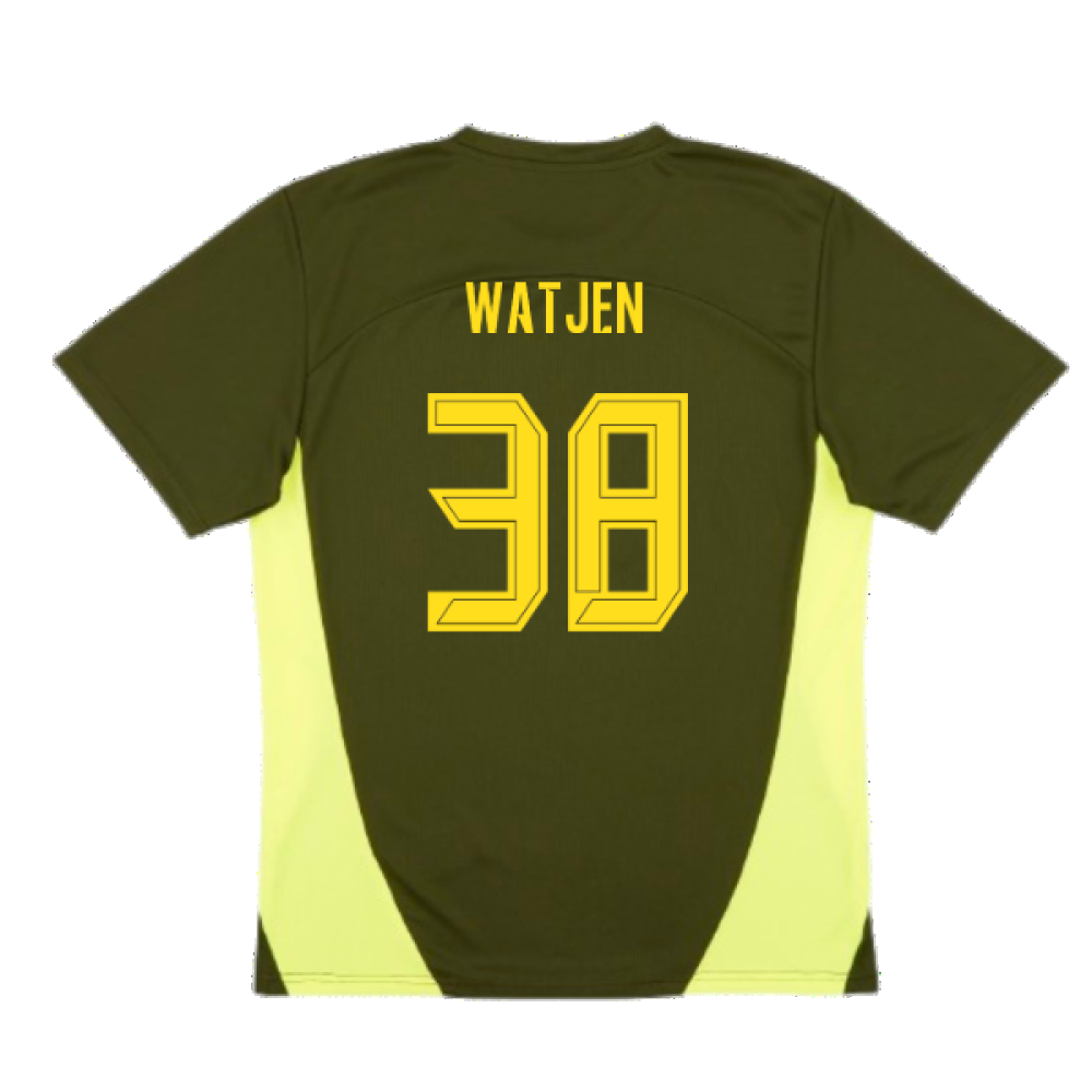 2024-2025 Borussia Dortmund Training Shirt (Myrtle) (Watjen 38)