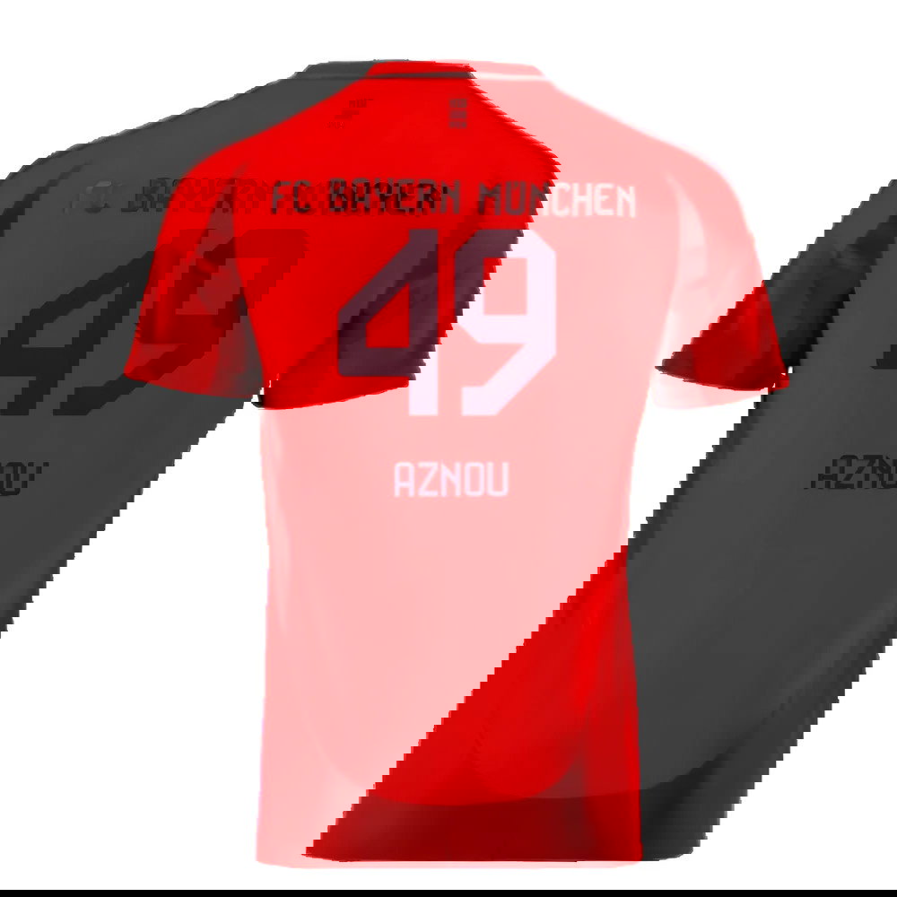 2024-2025 Bayern Munich Home Shirt (Aznou 49)