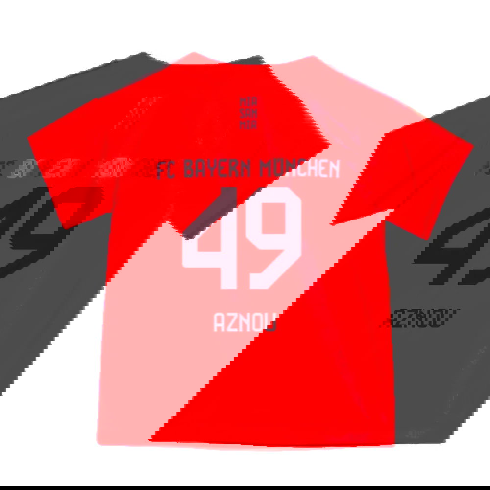 2024-2025 Bayern Munich Home Baby Kit (Aznou 49)