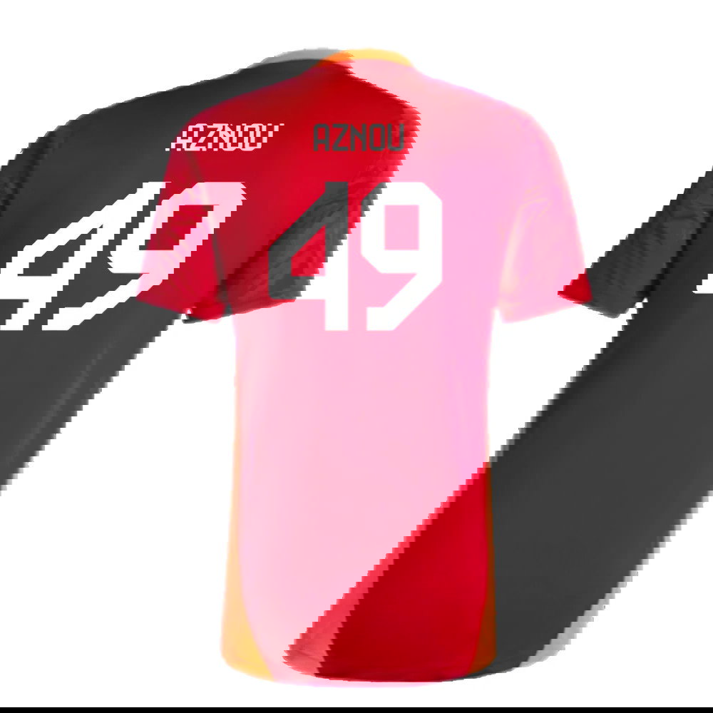 2024-2025 Bayern Munich Training Shirt (Red) (Aznou 49)