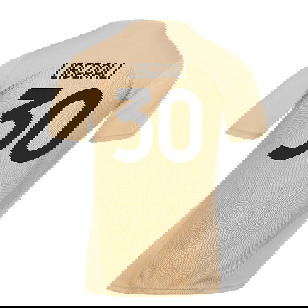 2024-2025 AC Milan Pre-Match Shirt (Putty) (Liberali 30)