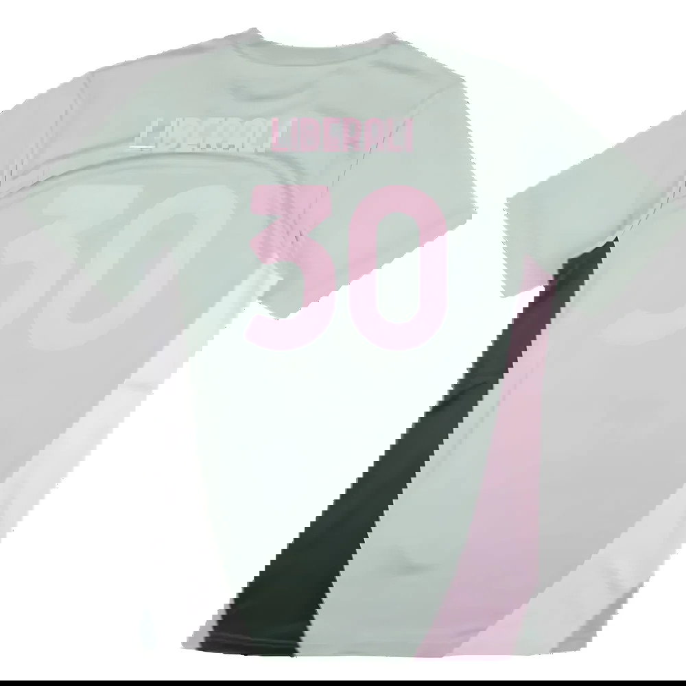 2024-2025 AC Milan Training Shirt (Green Fog) (Liberali 30)