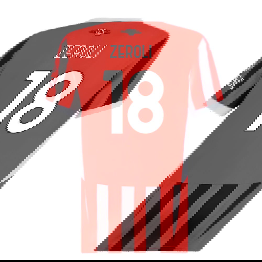 2024-2025 AC Milan Home Shirt (Womens) (Zeroli 18)