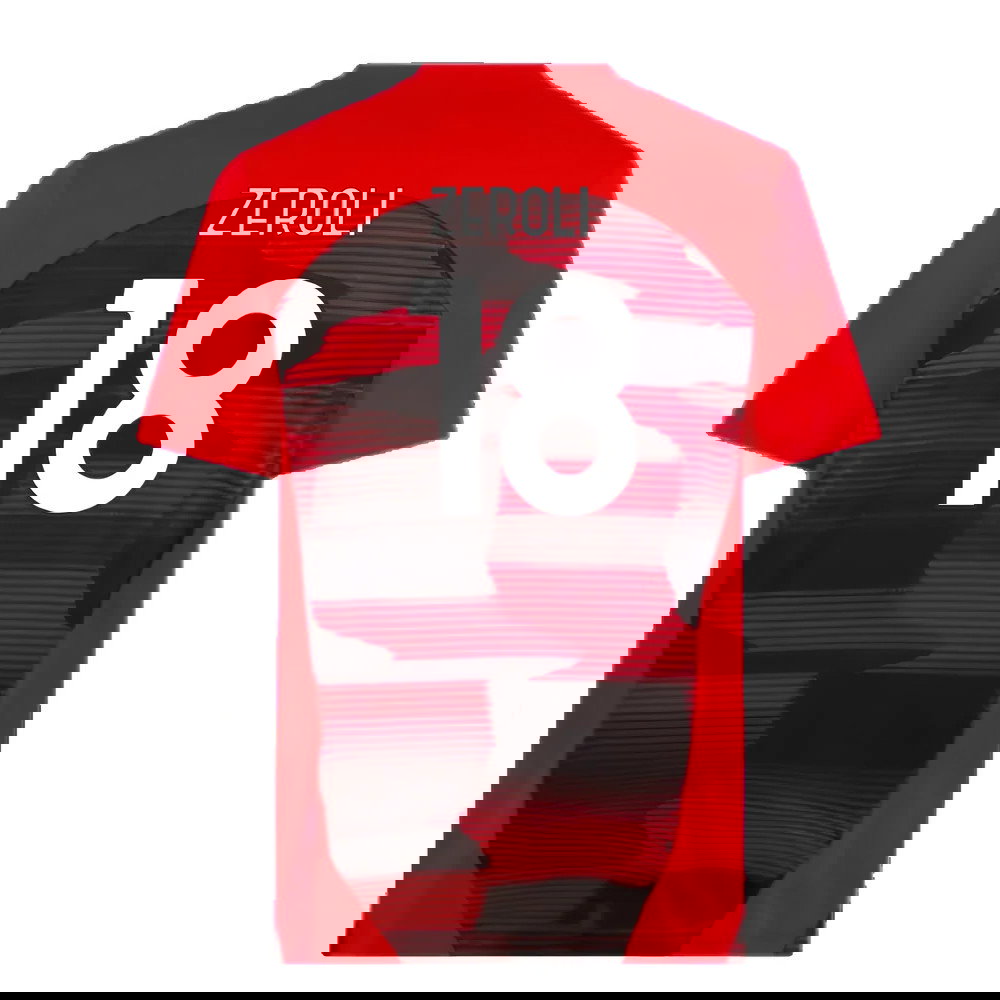 2024-2025 AC Milan Prematch SS Shirt (Red) (Zeroli 18)