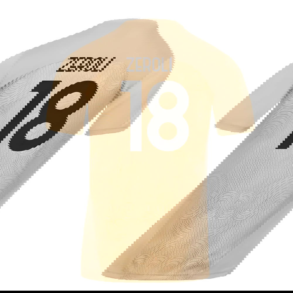 2024-2025 AC Milan Pre-Match Shirt (Putty) (Zeroli 18)