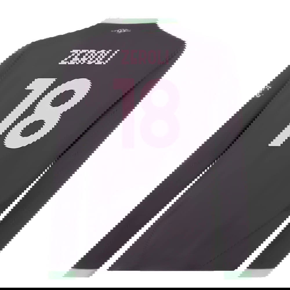 2024-2025 AC Milan Third Long Sleeve Shirt (Zeroli 18)