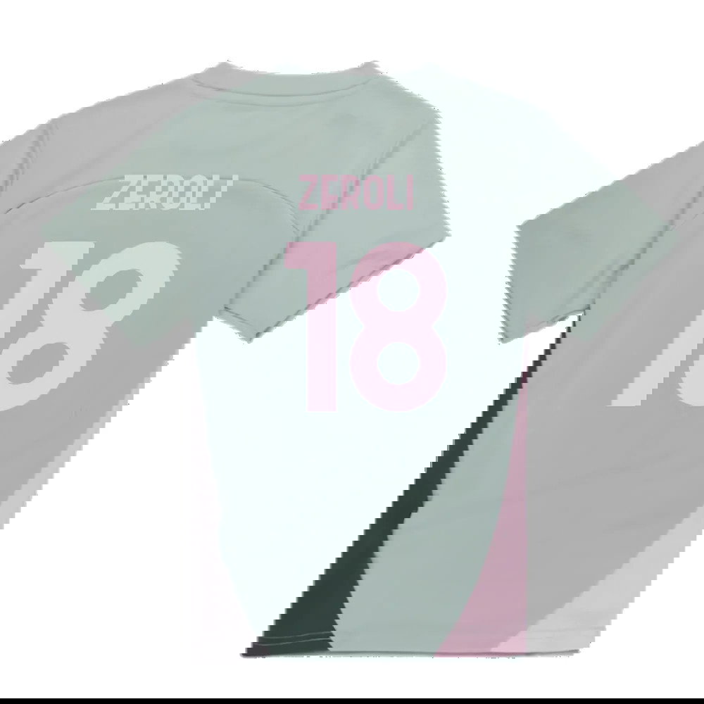 2024-2025 AC Milan Training Shirt (Green Fog) - Kids (Zeroli 18)