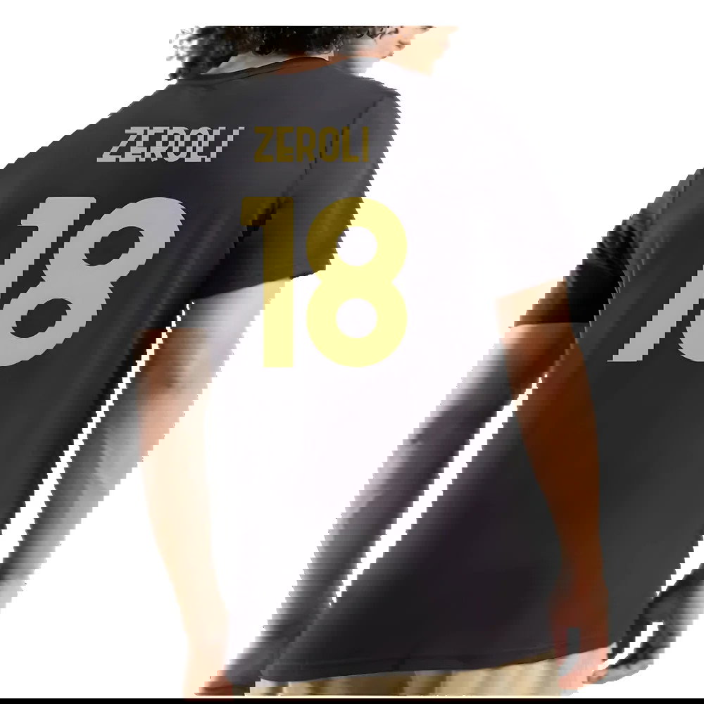 AC Milan 125th Anniversary ftblCulture Tee (Black) (Zeroli 18)