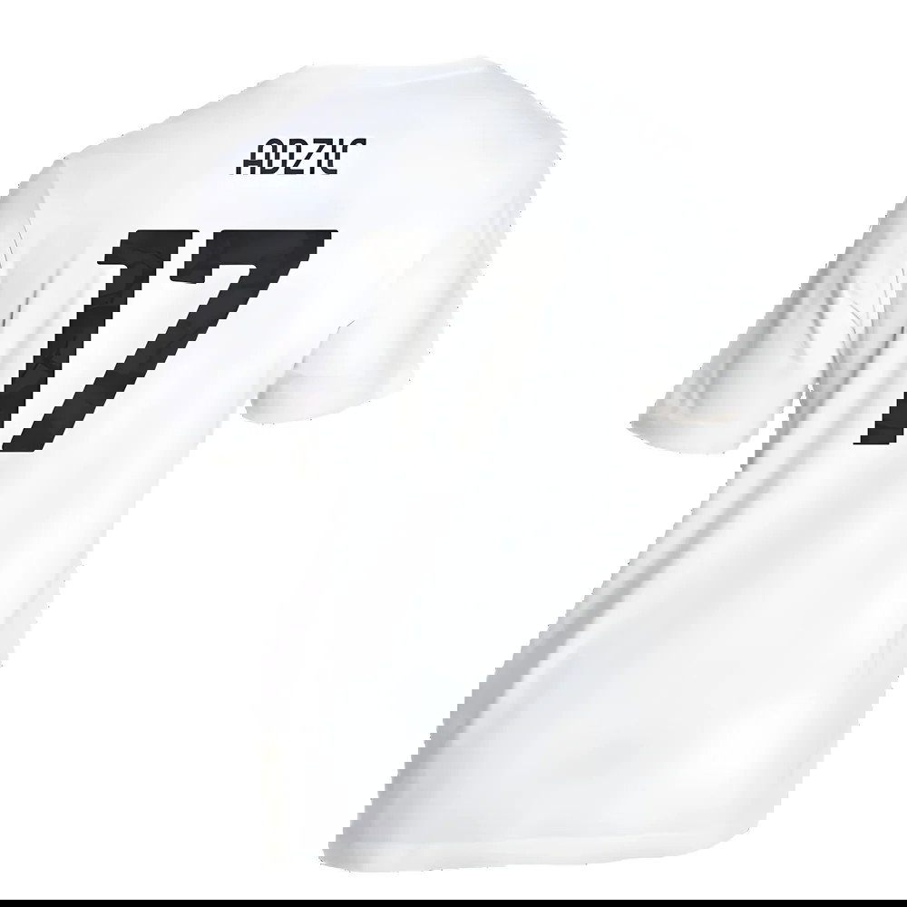 2024-2025 Juventus DNA Graphic Tee (White) (Adzic 17)