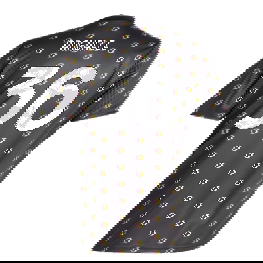 2024-2025 Juventus Pre-Match Shirt (Black) (Anghele 36)