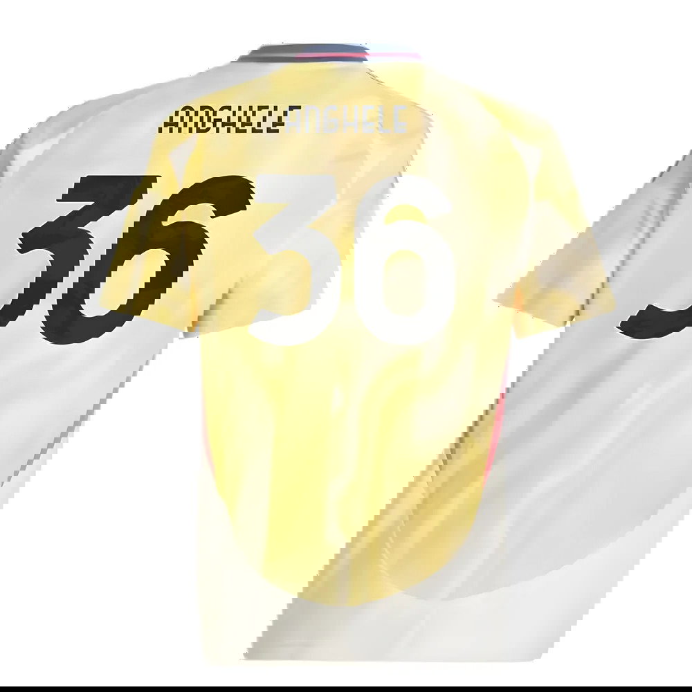 2024-2025 Juventus Away Shirt (Kids) (Anghele 36)