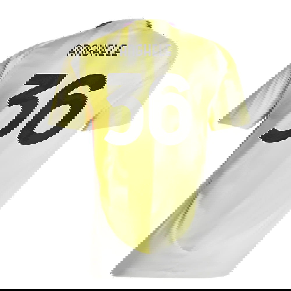 2024-2025 Juventus Authentic Away Shirt (Anghele 36)