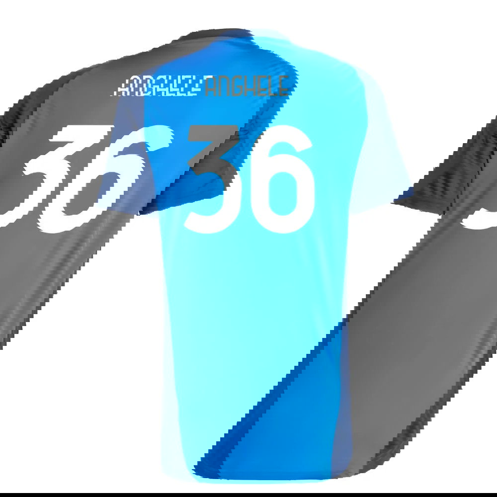 2024-2025 Juventus Training Jersey (Blue) (Anghele 36)