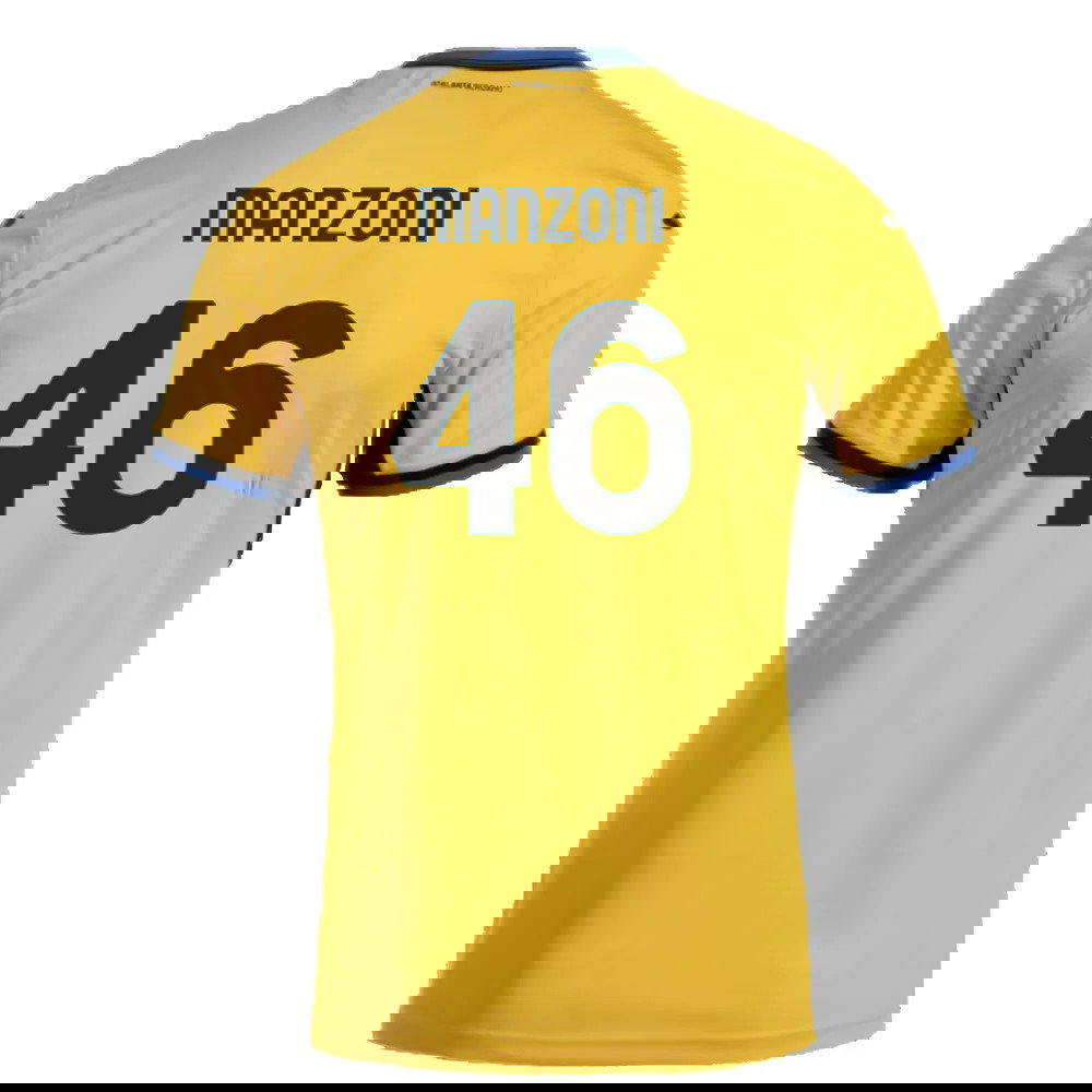 2024-2025 Atalanta Third Shirt (Manzoni 46)