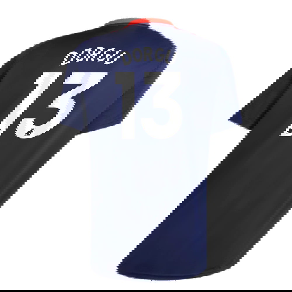 2024-2025 Man Utd Training Jersey (Night Indigo) (Dorgu 13)