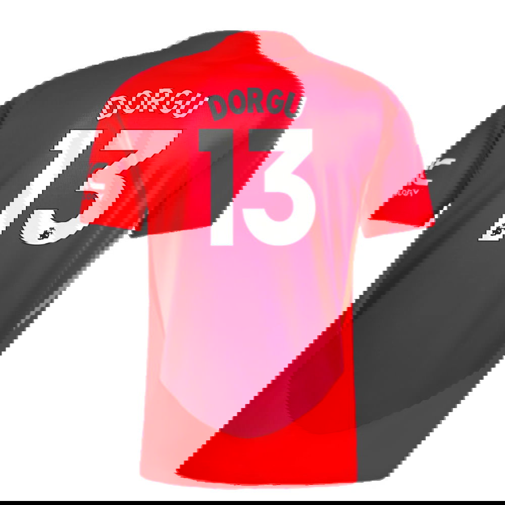 2024-2025 Man Utd Authentic Home Shirt (Dorgu 13)