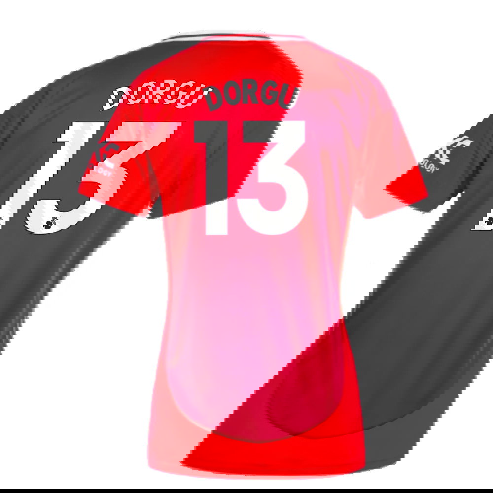 2024-2025 Man Utd Home Shirt (Womens) (Dorgu 13)