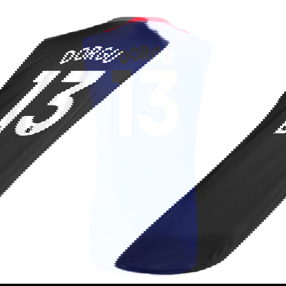 2024-2025 Man Utd Sleeveless Jersey (Night Indigo) (Dorgu 13)