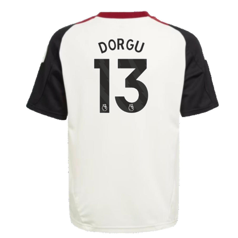 2024-2025 Man Utd Training Jersey (Off White) - Kids (Dorgu 13)