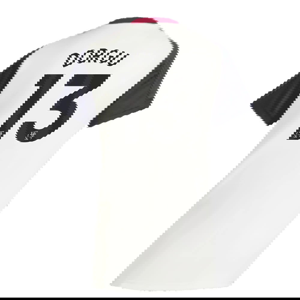 2025 Man Utd Training Jersey (Off White) - Womens (Dorgu 13)