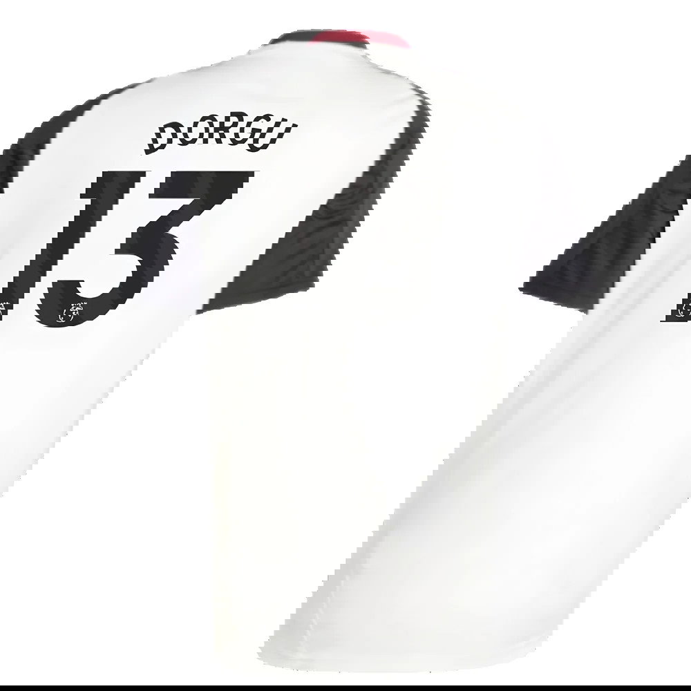 2024-2025 Man Utd Training Jersey (Off White) (Dorgu 13)