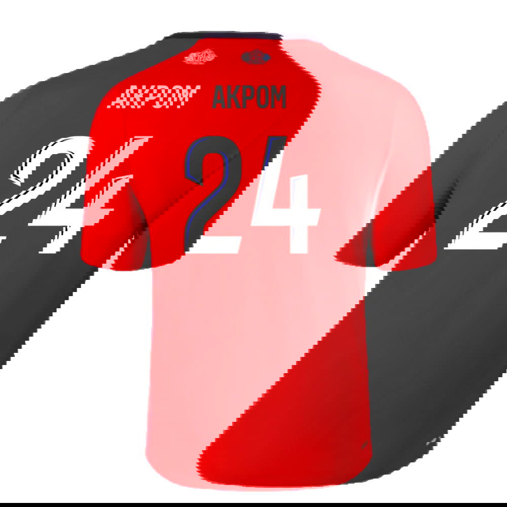2024-2025 Lille LOSC Home Shirt (Akpom 24)