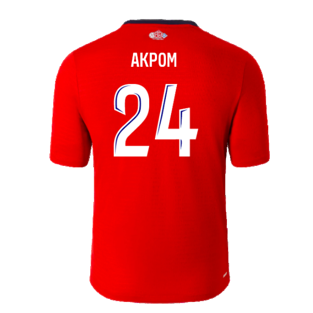 2024-2025 Lille LOSC Home Shirt (Akpom 24)