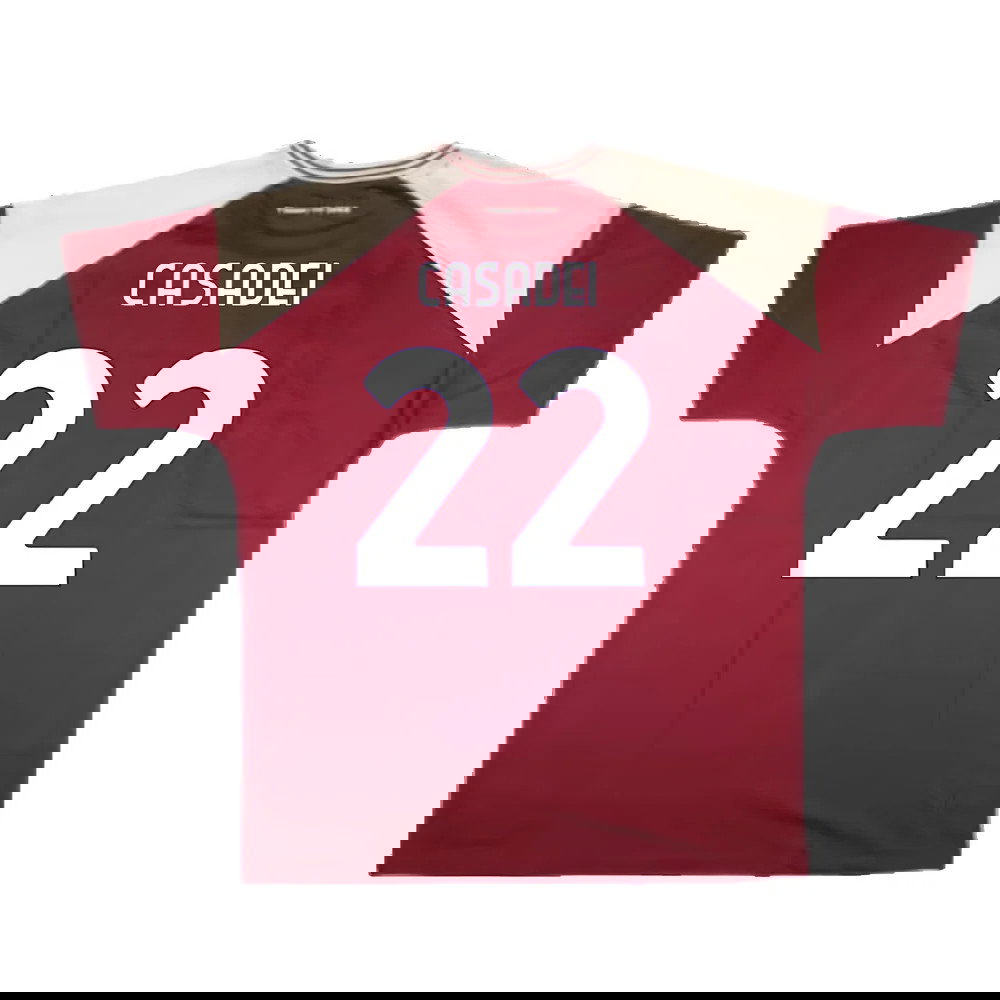 2024-2025 Torino Free Time T-Shirt (Burgundy) (Casadei 22)