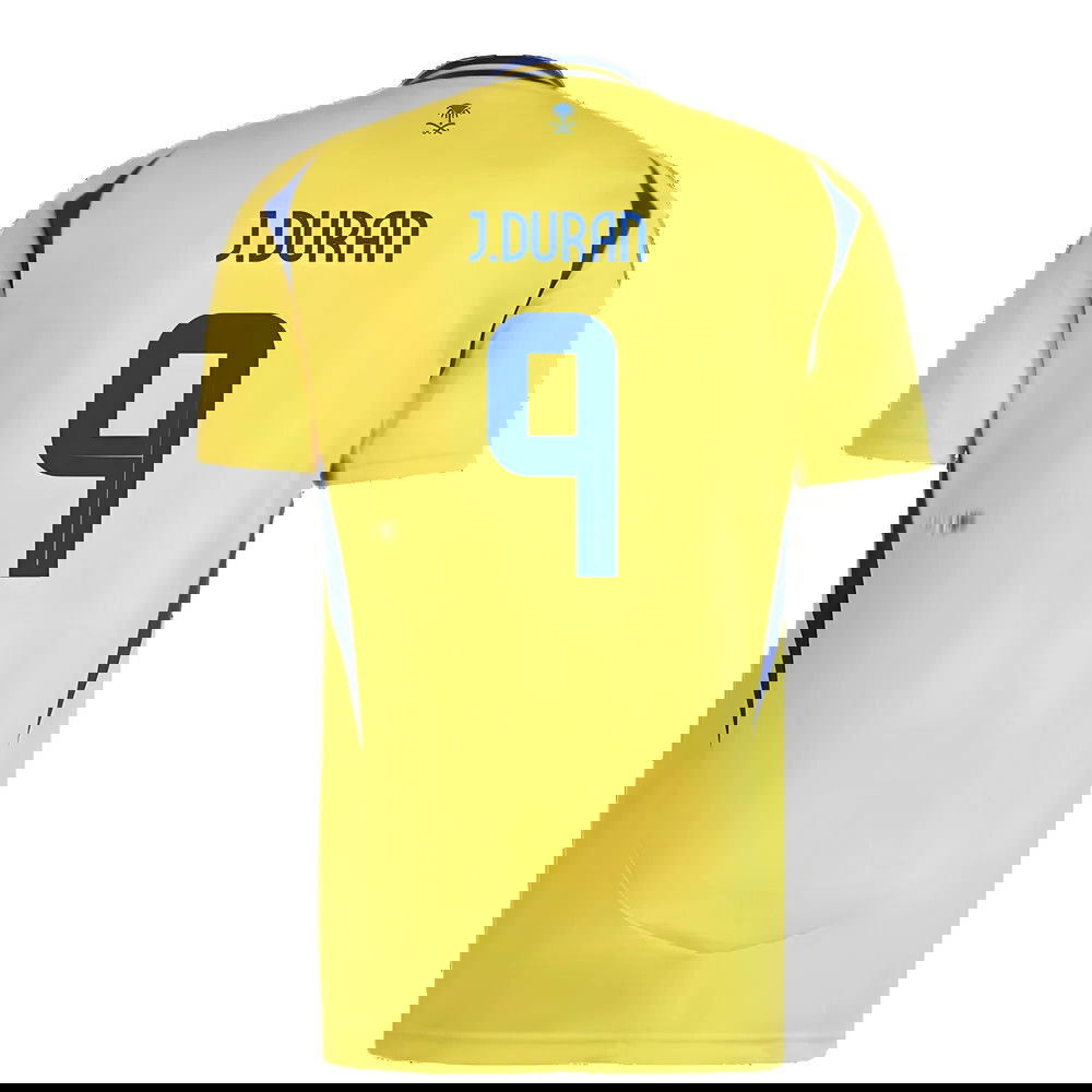 2024-2025 Al Nassr Home Shirt (J.Duran 9)