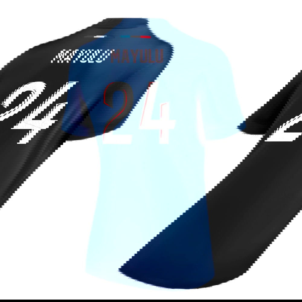 2024-2025 PSG Home Shirt (Womens) (Mayulu 24)