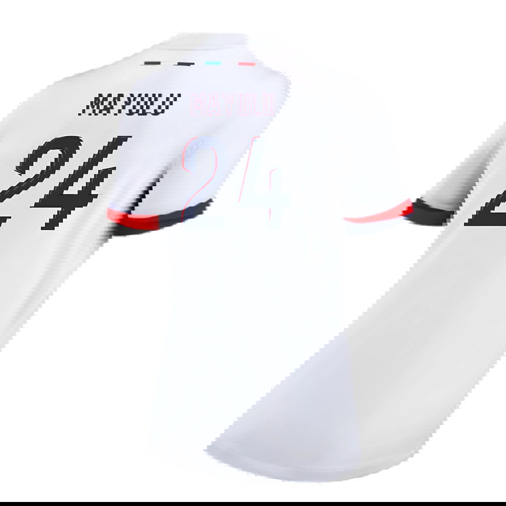 2024-2025 PSG Away Shirt (Womens) (Mayulu 24)