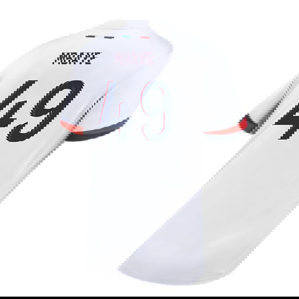 2024-2025 PSG Away Shirt (Mbaye 49)